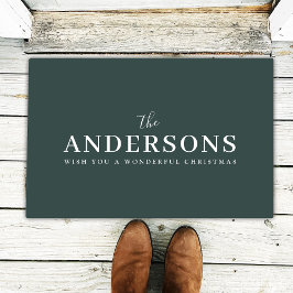 Tapete Elegante mínimo moderno | Nome Verde da Floresta N