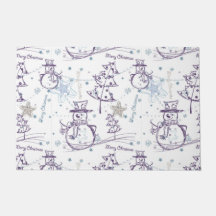 Elemento de Natal Desenho de Winter Snowman