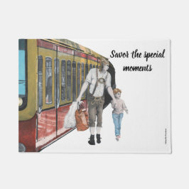 Tapete Elf Berlin Train Trip Fantasy Art Door Mat
