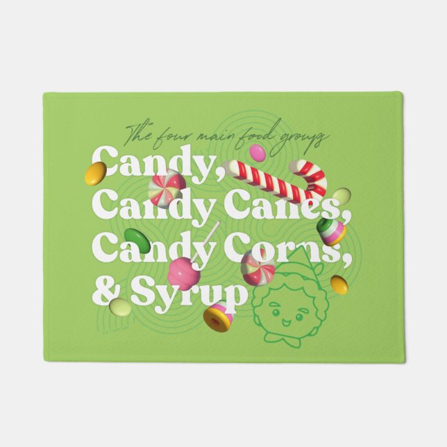 Tapete Elf o Filme | Os Quatro Principais Grupos De Comid (Frente)