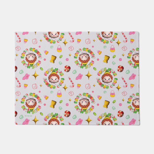 Tapete Elf o Filme | Padrão de quatro grupos principais d (Frente)