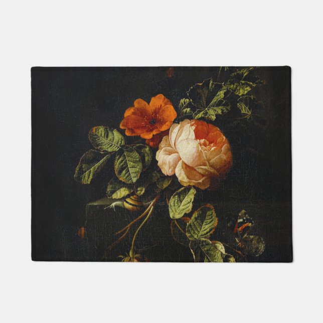 Tapete Elias van den Broeck, vida com Rosas (Frente)