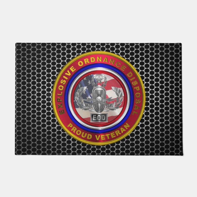 Tapete Eliminação explosiva da dose (OOD) Veterano (Frente)
