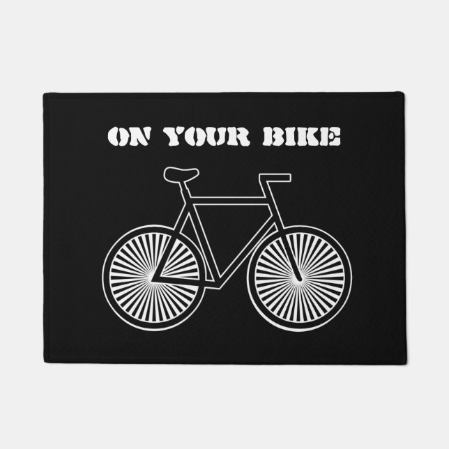 Tapete Em sua bicicleta (Frente)
