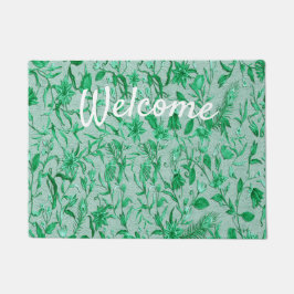 Tapete Emerald Green em uma textura escultórica apoiando