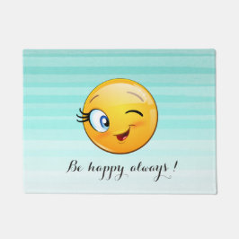 Tapete Emoji Vencendo Adorável Seja feliz sempre