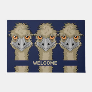 Tapete Emus Welcome