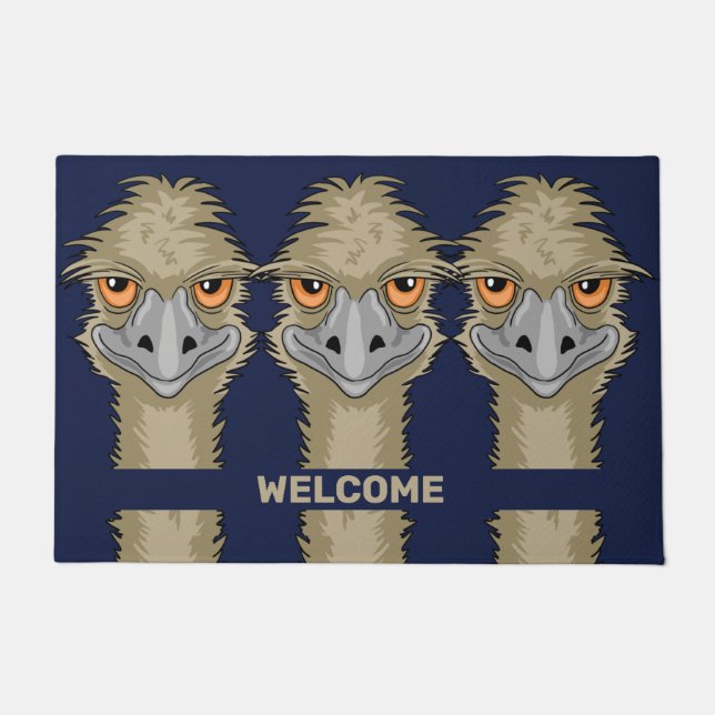 Tapete Emus Welcome (Frente)