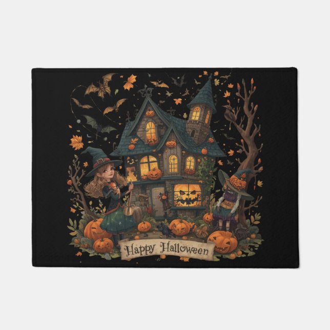 Tapete Enchanted Haunted House Halloween (Frente)