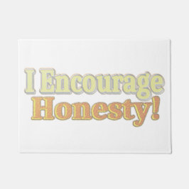 Tapete "Encorajo a honestidade!" Design bonito. Comprar A