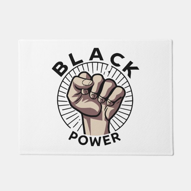 Tapete Energia Preta Afrocêntrica (Frente)