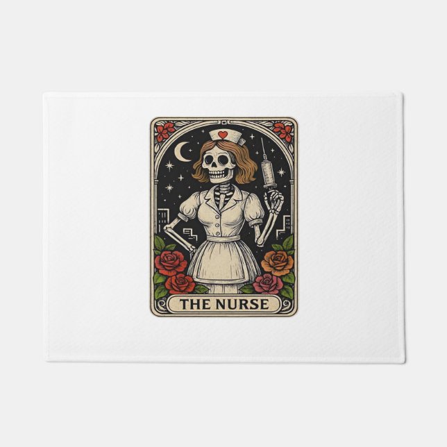 Tapete Enfermeira fantasma cuidando espontaneamente e ass (Frente)