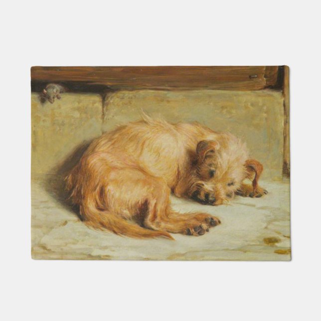 Tapete English Cocker Spaniel Dog (por Briton Rivière) (Frente)
