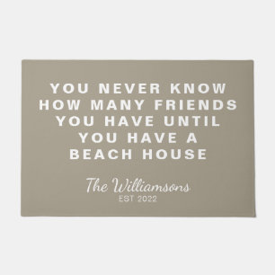 Tapete Engraçado, Amigos da Casa da Praia, Citação Person