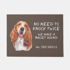 Tapete Engraçado Basset Hound Doormat
