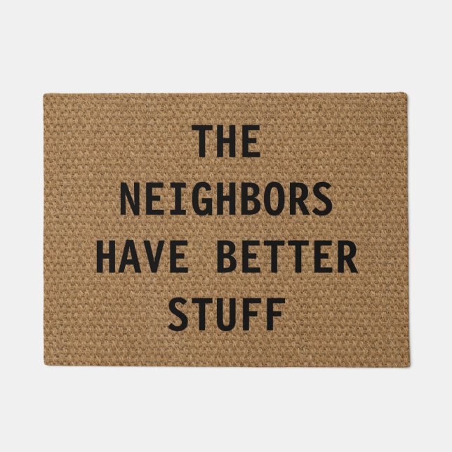 Tapete Engraçado Boas-vindas Mat (Frente)