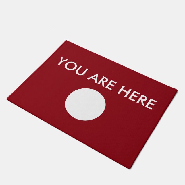 Tapete Engraçado Boas-vindas Mats (Inclinado)