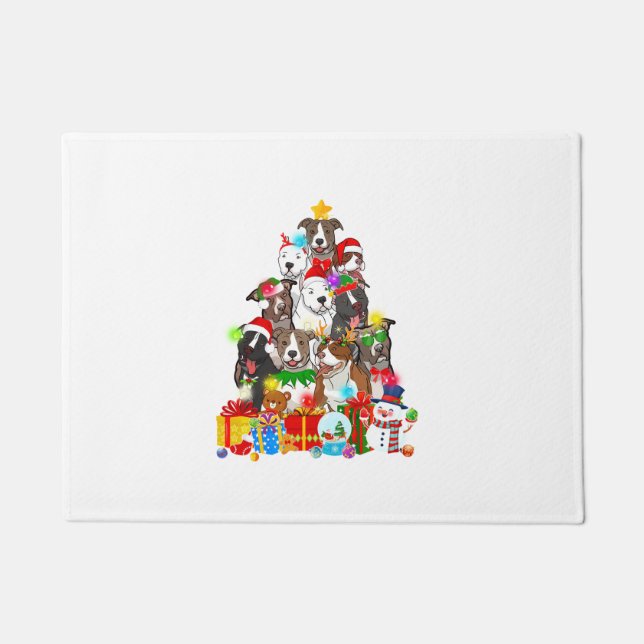 Tapete Engraçado Cachorro Cachorro Noturno Luzes Cachorro (Frente)