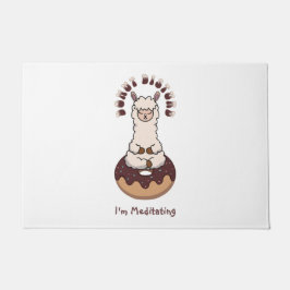 Tapete Engraçado Distúrbio de Rosquinha Bonito Personaliz