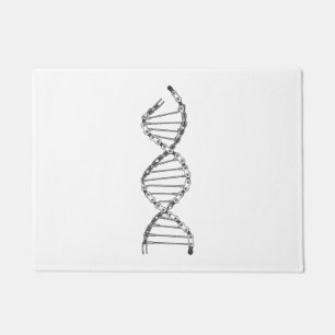 Tapete Engraçado DNA ciclando Bicicleta Corrente Montanha