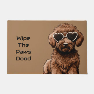 Tapete Engraçado Goldendoodle Doormat