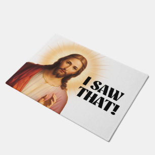 Tapete Engraçado Jesus Meme Eu Vi Isso
