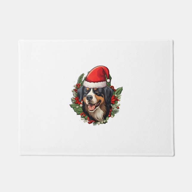 Tapete Engraçado Natal Bernese Mountain Dog (Frente)