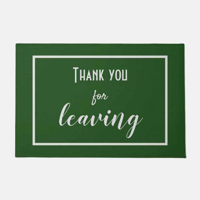 Tapete Engraçado "Obrigado Por Sair", Antissocial Introdu (Frente)