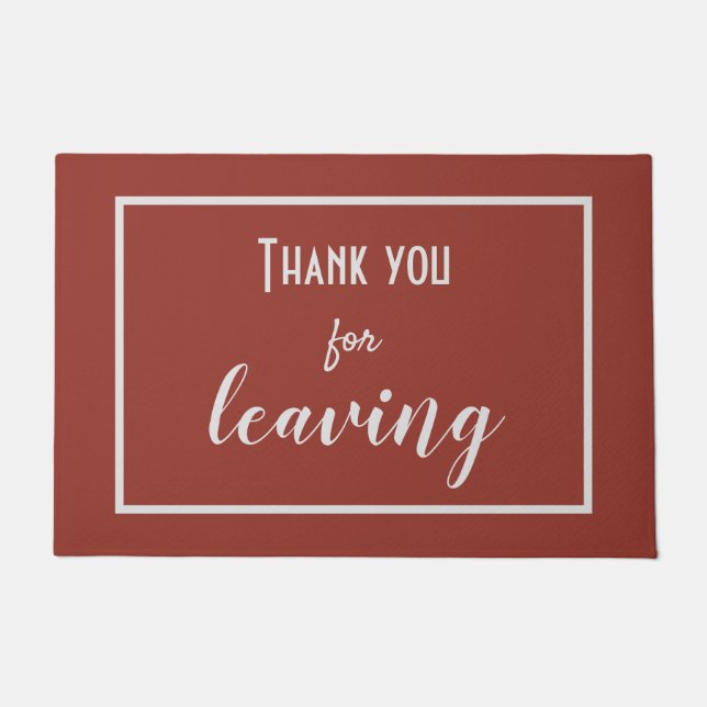 Tapete Engraçado "Obrigado Por Sair", Antissocial Introdu (Frente)