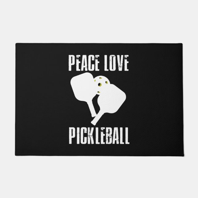 Tapete Engraçado Pickleball (Frente)
