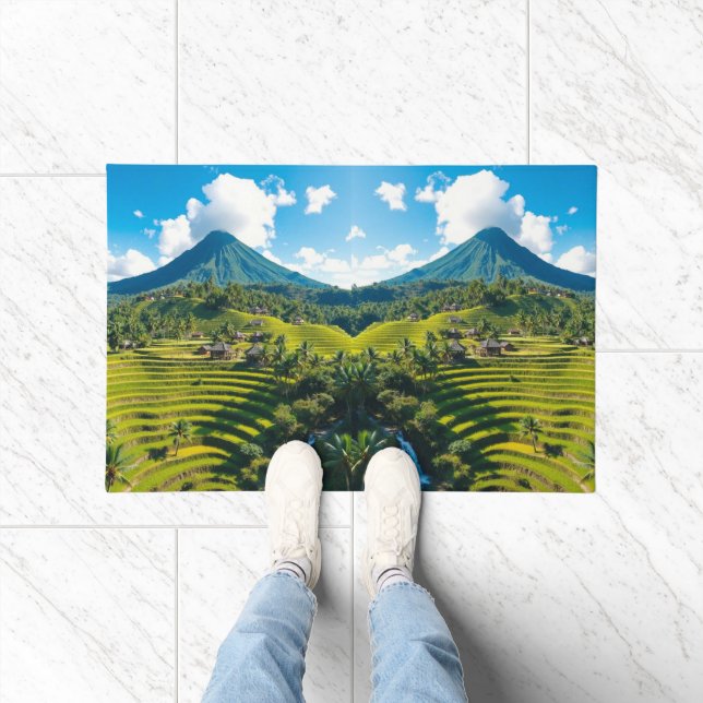 Tapete "Entra na Serenidade - Bem-vindo ao Lar de Bali!" (Interior)