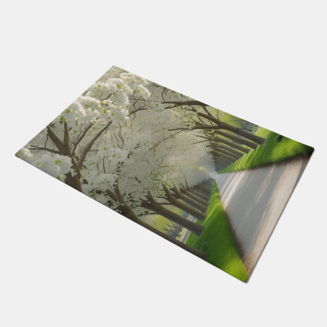 Tapete "Entrar na Serenidade - túnel da Natureza (Inclinado)