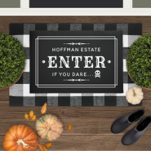 Entre se você ousar assustar o Dia das Bruxas Pret