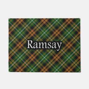 Tapete Escocês Clan Ramsay Orange Hunando Tartan