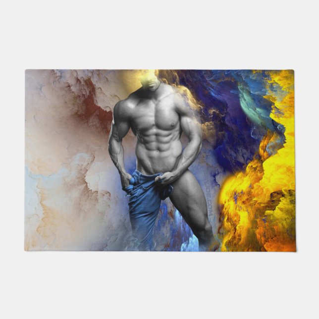 Tapete Escorregadio muscular do SlipperyJoe (Frente)