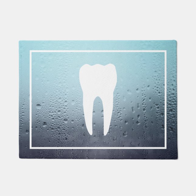 Tapete escritório dental do embaçamento da água (Frente)