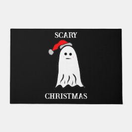 Tapete Espantalho Fantasma de Natal com Papai Noel