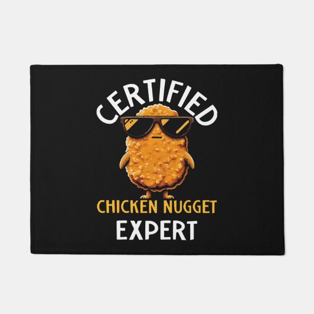 Tapete Especialista em Nugget de frango certificado (Frente)