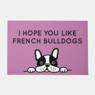 Tapete Espero Que Você Goste De Cachorros Franceses