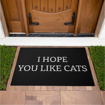 Espero que você goste de gatos
