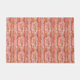 Tapete Espongue semipelado ou estilo de latido de árvore