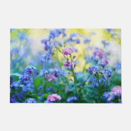 Tapete Esqueçam-me-não-flores