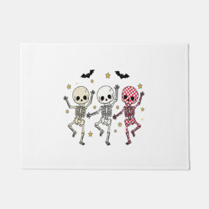Tapete Esqueletos de dança de Halloween