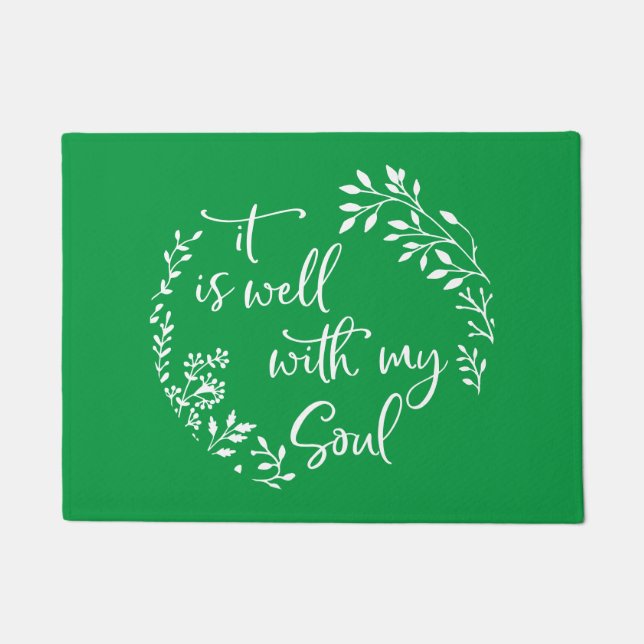 Tapete Está Bem Com A Minha Alma (Frente)