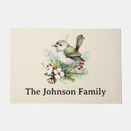 Tapete Estação Simples de Natal para Pássaros