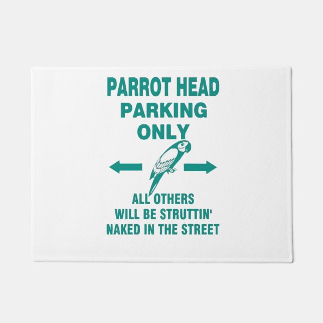 Tapete Estacionar apenas (Frente)