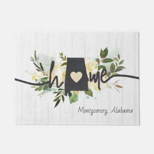 Tapete Estado do Alabama personalizou sua cidade russa