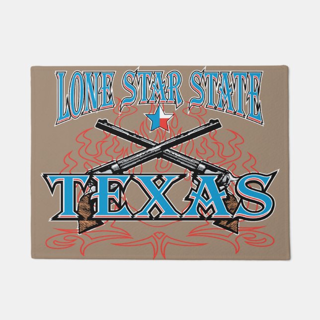 Tapete Estado do Texas Lone Star (Frente)