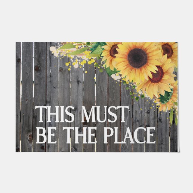 Tapete Este Deve Ser O Lugar (Frente)