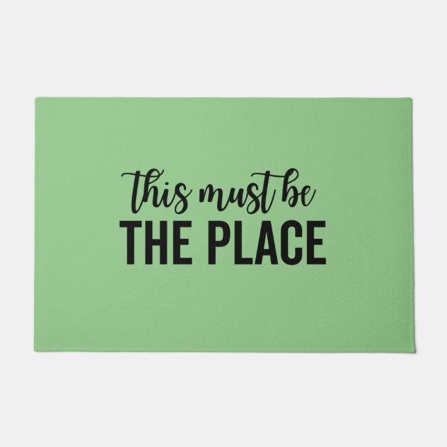 TAPETE ESTE DEVE SER O LUGAR (Frente)